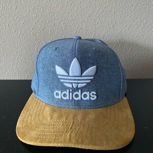 Adidas Originals Men's Trefoil Chain Flat brim Snapback Cap One Size